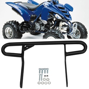 Parachoques de barra de agarre ancho trasero de aluminio para <span class=keywords><strong>Yamaha</strong></span> <span class=keywords><strong>Raptor</strong></span> <span class=keywords><strong>660</strong></span> <span class=keywords><strong>R</strong></span> negro 2001-2005 - Product Image 6