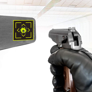 Giấy mục tiêu phản ứng cho súng và cung/mũi tên thực hành cho súng thật và súng không khí bắn tác động trực quan có thể được sử dụng - Product Image 6