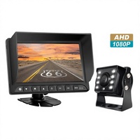 Système de rétroviseur pour bus et camions OEM SN-718HD-N 1080P AHD 1024*600 avec caméra à angle horizontal IPS