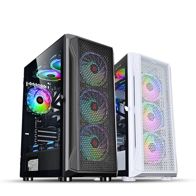 Diy Oem Computer case Gaming Pc Set with Ram Ssd Cpu Gpu 1x 4-port 1Gbps On-board LAN Module 1x OCP 3.0 2-port 10GB SFP+ Module