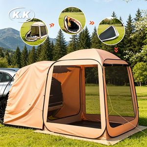 Tente de <span class=keywords><strong>camping</strong></span> portable Kawagebo Kamp (KK) pour hayon de SUV, installation facile, abri pop-up, auvent, gazebo - Product Image 6