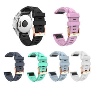 <span class=keywords><strong>Bracelet</strong></span> de montre en silicone à ajustement rapide de 20 mm pour Garmin <span class=keywords><strong>Fenix</strong></span> 7S 6S <span class=keywords><strong>5S</strong></span> Pro <span class=keywords><strong>Plus</strong></span> Solar Edition, <span class=keywords><strong>bracelet</strong></span> sport robuste à libération rapide - Product Image 1