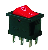 600PCS/CTN DONGHAI RS Conector de soldadura de plástico y metal IP67 2P 250VAC 20A Interruptor basculante con vida útil de 50000 ciclos para lámpara de escritorio y sistema de audio