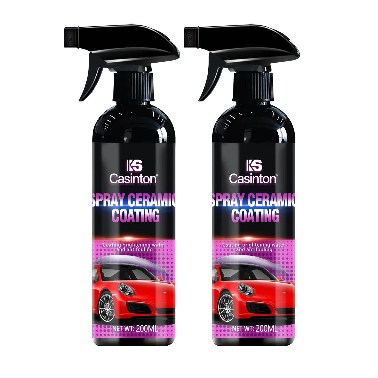 Hocheffektives Keramikbeschichtungs-Spray für Auto-Karosserieoberfläche wasserdicht glänzend Auto-Nano-Keramik-Beschichtungs-Spray