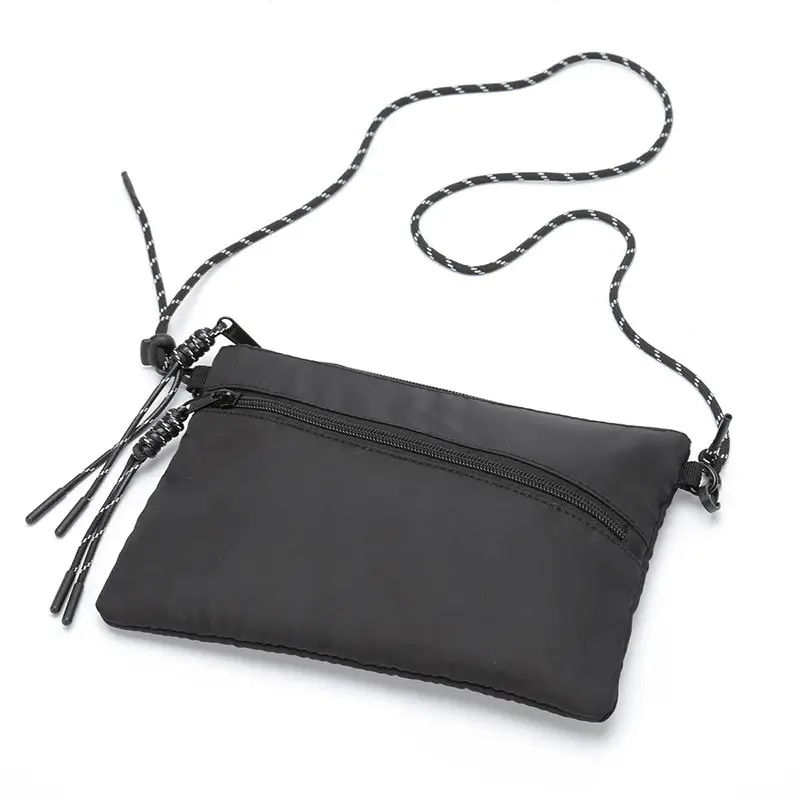 Men's Fashion Brand Simple Casual Small Bag Envelope Bag Fashion Waterproof Nylon Multifunctional Women's Shoulder Bag