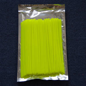 Protecteur de rayons de jante, accessoires universels pour moto, scooter, motocross, protection de Tubes, décoration, 72 pièces - Product Image 3