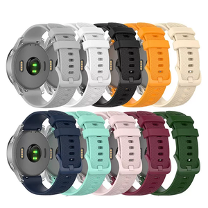 Bracelet de montre intelligente en silicone Lionorm pour Samsung Gear S2 S3 20 mm 22 mm, bracelets en caoutchouc pour montre <span class=keywords><strong>Garmin</strong></span> Huawei GT2 - Product Image 4