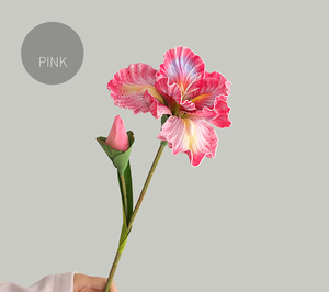 ดอกไม้อลิซประดิษฐ์ม่านตาเทียมดอกไม้สีชมพูสีขาวดอกไม้งานแต่งงานบ้านโรงแรม - Product Image 6