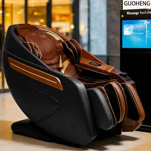 Kommerzieller 4D-Ganzkörper-Verkaufs-Massagesessel für den Flughafenbetrieb mit Münz- und Banknoten-Zahlungssystem - Product Image 1