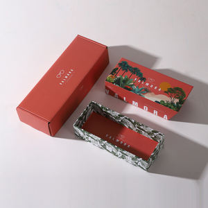 Boîte d'abonnement pour lunettes de soleil en carton ondulé B/E, option pliable, avec boîte cadeau intérieure rigide, vente en gros - Product Image 4