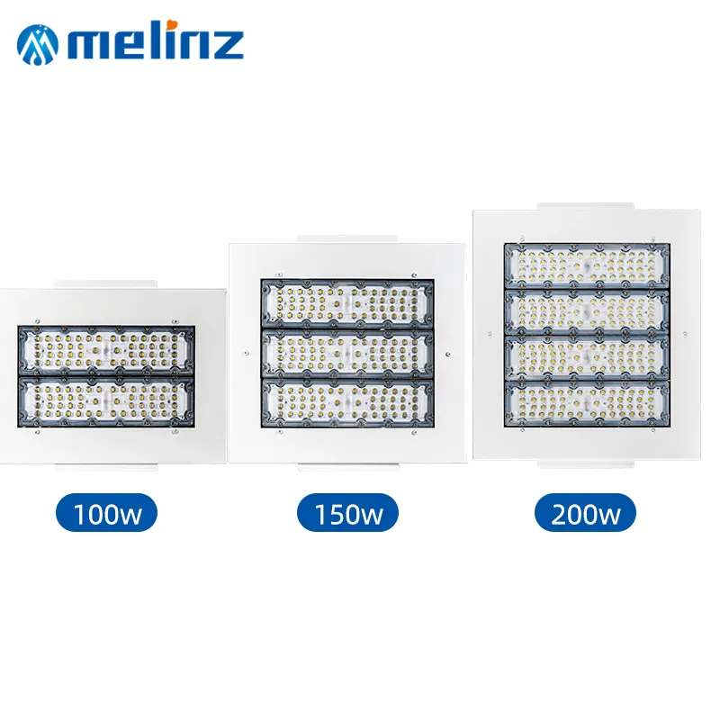 MELINZ Bestseller Outdoor Aluminium Seal Design Wasserdicht Lange Lebensdauer Park lampe 100 150 200 Watt Canopy Light Led
