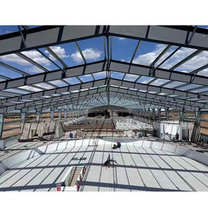 Prefab geconstrueerde pluimveestal voor vleeskuikens, stalen constructies - Product Image 2