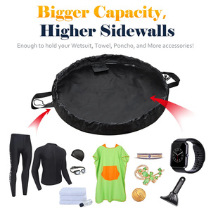 Portable <b>Large</b> Beach Dry Bag Waterproof Changing <b>Mats</b> Outdoor Wetsuit Change <b>Mat</b> with Shoulder and Handle Strap for Surfing - Product Image 3