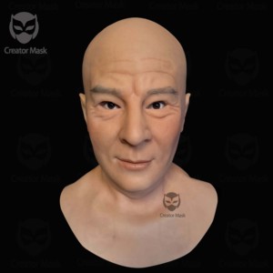 Masque en silicone réaliste pour hommes, peau véritable, pour Halloween, Pâques, Noël, masque d'<span class=keywords><strong>acteur</strong></span>, cosplay, tournage de films - Product Image 2