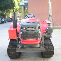 Motoculteur Industriel Polyvalent 25 CV pour le Travail du Sol Compacté, l'Aménagement Paysager et l'Entretien des Talus, Lames Rotatives Robustes à Faible Profondeur