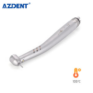 Azdent Joydental <span class=keywords><strong>E</strong></span>-generator LED Cojinete de cerámica de alta velocidad Cabeza de torsión Pieza de mano Cuerpo de acero inoxidable - Product Image 4