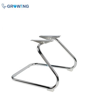 <span class=keywords><strong>Chaise</strong></span> chromée en métal robuste base fixe <span class=keywords><strong>chaise</strong></span> de direction d'invité en porte-à-faux réunion de conférence de luxe <span class=keywords><strong>chaise</strong></span> de salle de visite - Product Image 3