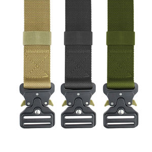 Cintura Tattica da 3,8 cm per Uomo, Cintura Elastica in Nylon da Uomo, Cintura Regalo da 1,5 Pollici per Escursionismo, Lavoro, con Fibbia a Sgancio Rapido - Product Image 3