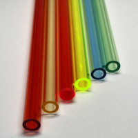 Tube en acrylique transparent pour éclairage et décoration, vente chaude en usine