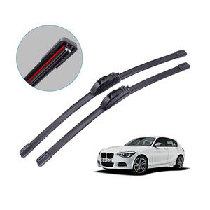 Limpiaparabrisas de 6 tiras de goma de diseño único del fabricante, limpiaparabrisas silencioso de 12-28 pulgadas para coche apto para todas las estaciones - Product Image 1