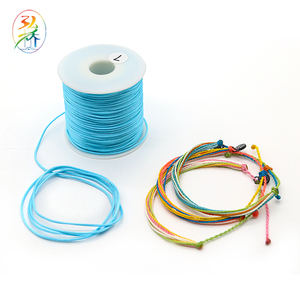 Chỉ tơ tằm Hàn Quốc Hồng Cầu số 6, chỉ nylon 1.5mm dùng để làm vòng tay tết kiểu Trung Hoa, 50g/cuộn - Product Image 5