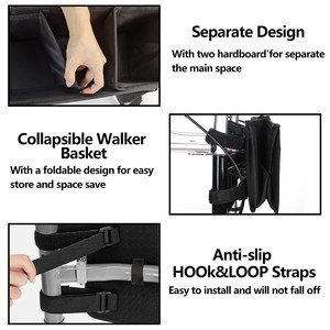 Nuevo diseño personalizado sillas de ruedas bolsa de poliéster silla de ruedas bolsa trasera bolsa de transporte para sillas de ruedas - Product Image 2