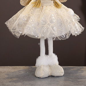 Wholesale Christmas Glowing Girl <b>Princess</b> Doll Ornaments for Xmas Window Display Decoration - Product Image 5