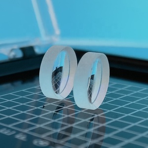 Lente cóncava doble de vidrio óptico personalizado Lente de enfoque bicóncava óptica K9 - Product Image 2