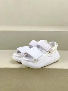 Drioshipping, sandalias de playa planas con punta abierta personalizadas, zapatos de estilo ligero para caminar de ante de piel de vaca informales de fábrica, nuevo diseño colorido - Product Image 2