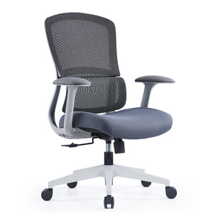Chaise ergonomique moderne Rocky Racing Mesh avec dossier de roue en silicone Chaise de bureau à hauteur réglable et tournante Siège confortable gratuit - Product Image 1