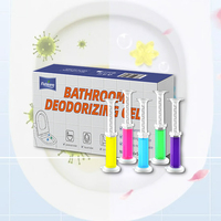 FISHLEANO Gel désodorisant pour salle de bain, éliminateur d'odeurs et nettoyant parfumé pour toilettes, agent détartrant et parfumant pour WC domestique