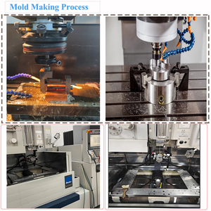 Khuôn ép nhựa cho ABS máy ảnh nhà ở PMMA pha lê Phần hai màu đúc Acrylic trong suốt điện tử bao vây - Product Image 6