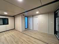 Maison Mobile Pliable De Luxe à 3 Chambres Extensible en Acier de 20/40 Pieds, Type Conteneur pour Hôtels avec Terrasse et Salon Privé