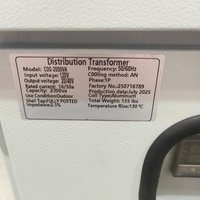 Transformateur portable monophasé basse tension 30 kVA avec boîtier pour équipement industriel