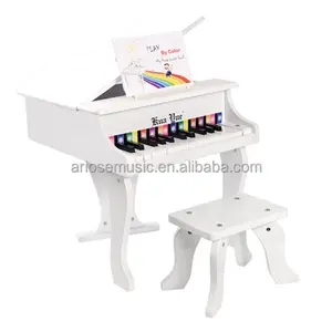 Pianoforte in legno pianoforte giocattolo per bambini con 25 chiavi pianoforte in legno