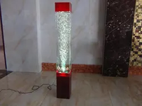 Haut-parleur de fontaine d'eau à LED