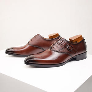 Nouvelles Chaussures Oxford en Cuir pour Hommes 2026 – Modèle Fermé, Imperméables, Style Britannique, Formelles, Tendance, pour Bureau et Tenues Décontractées - Product Image 6