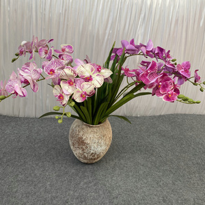 ใบไม้ประดิษฐ์ไซมบิเดียม Queyiyi ขนาด 30 ซม.-100 ซม. สีเขียว สำหรับจัดดอกไม้ ตกแต่งบอนไซ - Product Image 3