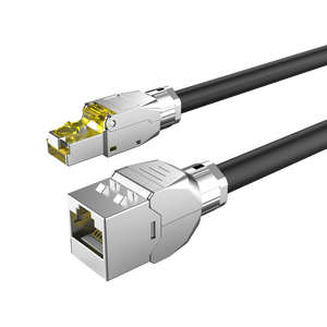 Cat6 cat6A tùy chỉnh chiều dài cáp Ethernet 1M/2M/5M/10M Mạng mở rộng LAN Cáp LSZH vá dây PC + PVC RJ45 nữ - Product Image 2