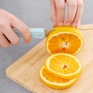 Cuchillo plegable de acero inoxidable para frutas, pelador de frutas doméstico, pelador portátil, cuchillo para cortar frutas, venta al por mayor a 1 yuan. - Product Image 5