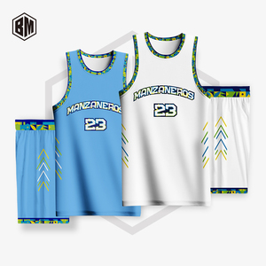Custom gemaakte basketbaltenues met vochtregulerende technologie |   180g polyester, grote maten verkrijgbaar |   OEM/ODM-service voor teams - Product Image 2