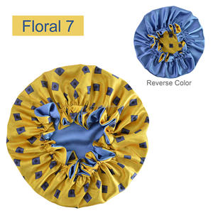 RTS Floral <span class=keywords><strong>Satin</strong></span> <span class=keywords><strong>Bonnet</strong></span> <span class=keywords><strong>Soie</strong></span> Cheveux Cap Réglable Sommeil <span class=keywords><strong>Bonnet</strong></span> pour Femmes Couvre-chef Double Couche Personnalisé Beauté Cheveux <span class=keywords><strong>Bonnet</strong></span> <span class=keywords><strong>de</strong></span> <span class=keywords><strong>Nuit</strong></span> - Product Image 2