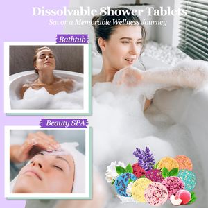 D&T Confezione da 12 Pastiglie Aromaterapiche Multi-Profumo per Doccia, Set Assortito per la Cura di Sé, Regalo per Lei, Lui o Tutti - Product Image 3