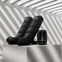 Masseur de jambes à compression d'air professionnel à 8 chambres pour le soulagement du lymphœdème et la circulation sanguine, vente en gros d'usine OEM