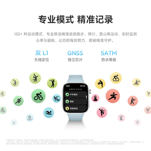 Per orologio REDMI <span class=keywords><strong>6</strong></span> 2025 orologio sportivo Smart per Touch Screen cardiofrequenzimetro IOS Fitness Tracker risposta funzione di chiamata - Product Image 6