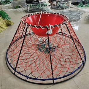 Nouveau piège à crabes royal, cage à écrevisses et à griffes rouges - Piège de pêche aquacole haut de gamme - Product Image 6