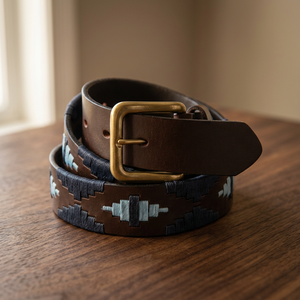<b>Polo</b> Leather <b>Belts</b> <b>for</b> <b>Men</b> Wholesale Premium Full Grain Leather Custom Branding Supplier from Divine International India - Product Image 1