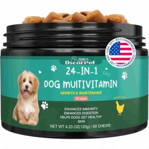 Fabricación OEM, Multivitaminas 24 en 1, Cuidado de la Salud, Suplementos para Mascotas, Fórmula Personalizada, Masticables Suaves Naturales, Suplemento Vitamínico para Perros - Product Image 1