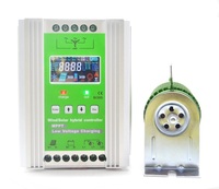 Controlador de turbina eólica solar MPPT 12V 24V 48V controlador de carga híbrido automático RS485 300W 500W 800W 1kw 2kw controlador