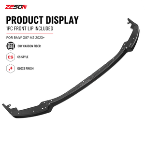 Divisor Delantero Estilo CS de Fibra de Carbono Seca para <span class=keywords><strong>BMW</strong></span> M2 G87 Coupé 2023+ - Product Image 3